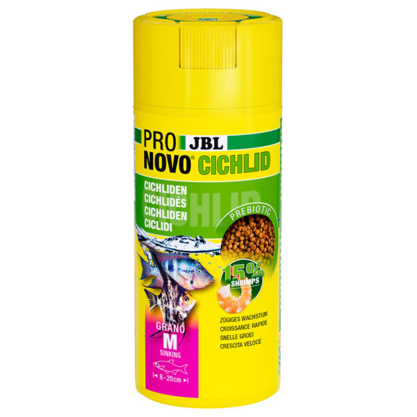 JBL PRONOVO CICHLID GRANO M 250ml Click