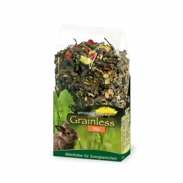 JR Farm Grainless Mix Zwergkaninchen 650g