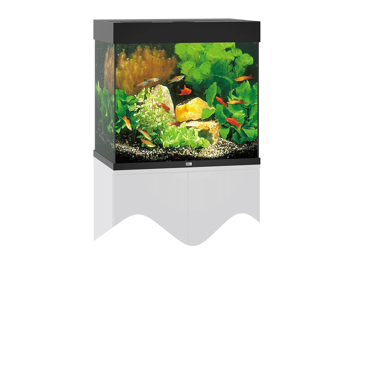 Juwel Lido 120 LED Komplett Aquarium ohne Schrank grau