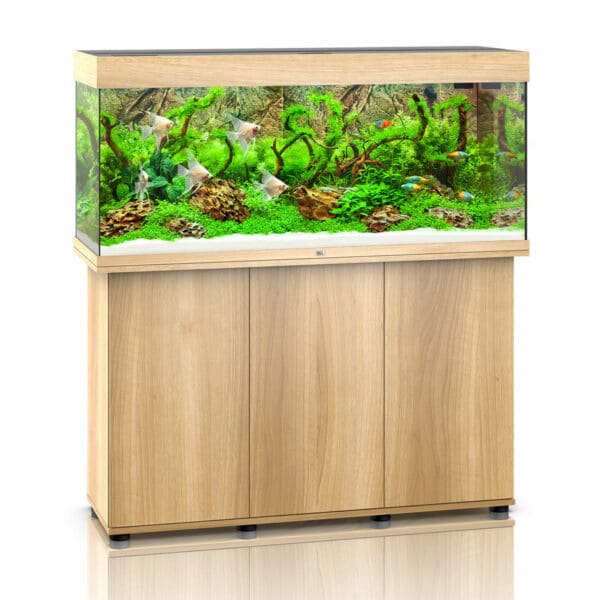 Juwel Rio 240 LED Komplett Aquarium mit Unterschrank SBX helles holz