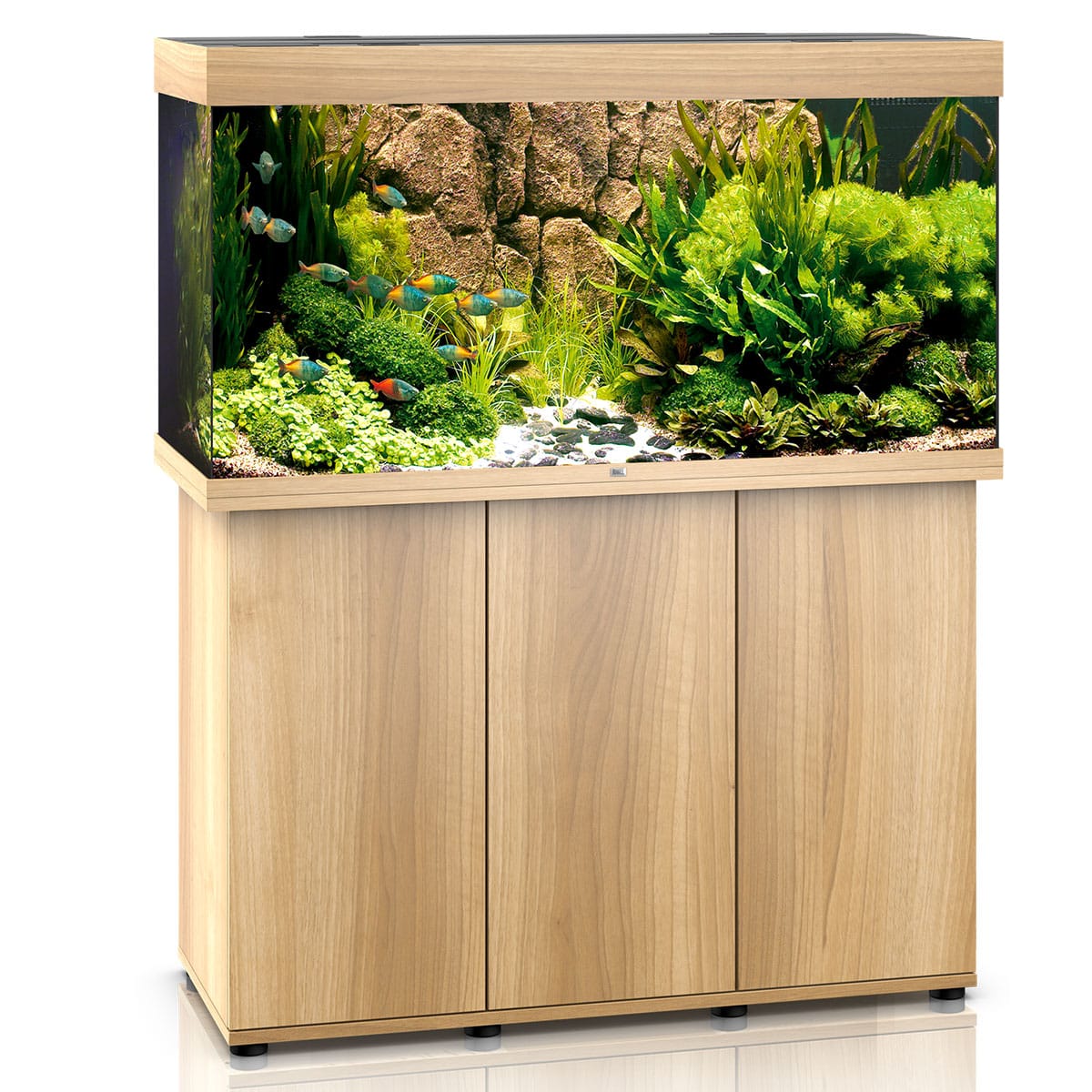 Juwel Rio 350 LED Komplett Aquarium mit Unterschrank SBX helles holz