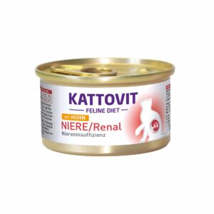 KATTOVIT Feline Diet Niere/Renal Huhn 12x85g