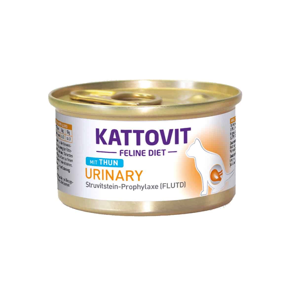 KATTOVIT Feline Diet Urinary Thun 12x85g