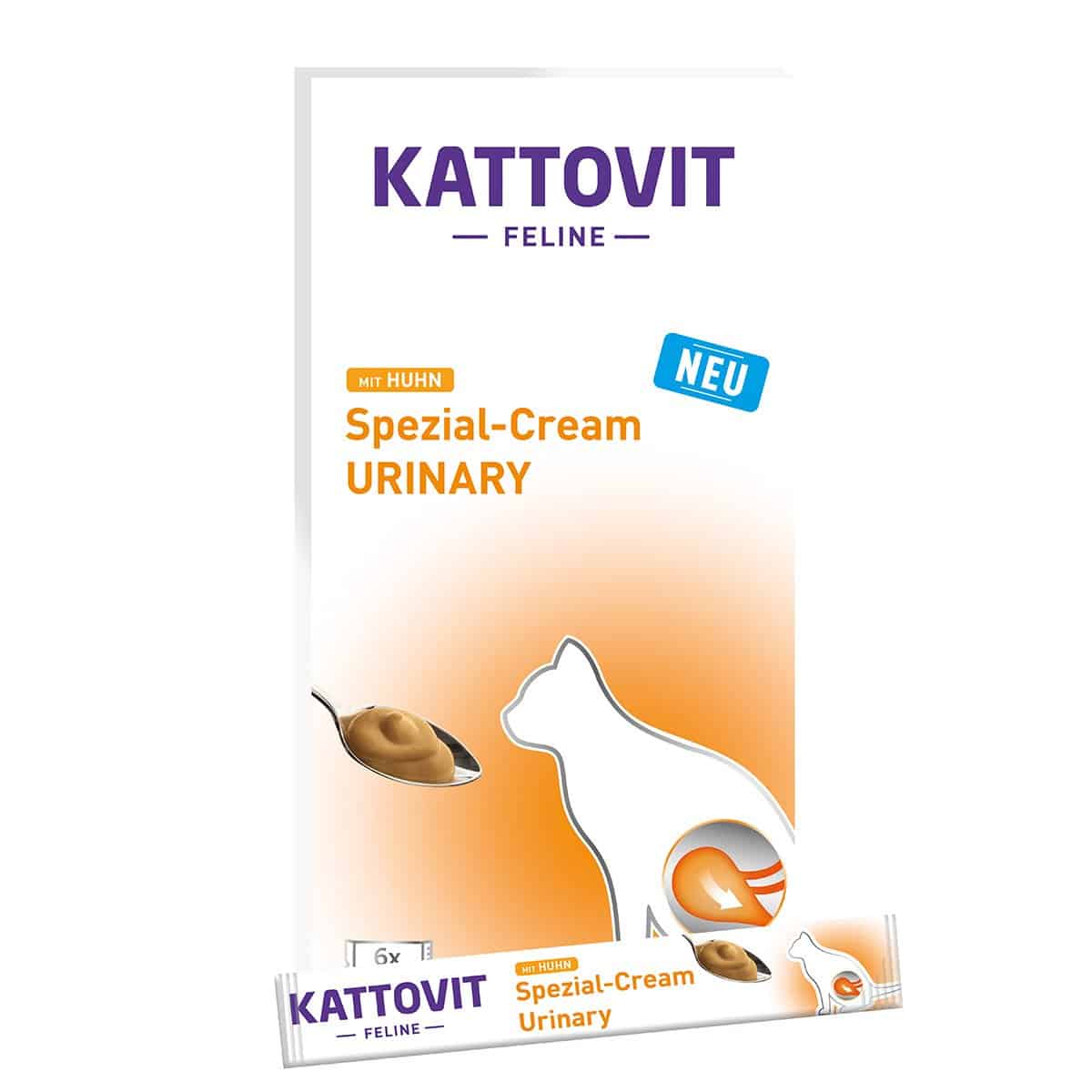 Kattovit Spezial-Cream Urinary mit Huhn 6x15g