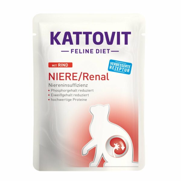 Kattovit Niere/Renal Rind 24x85g