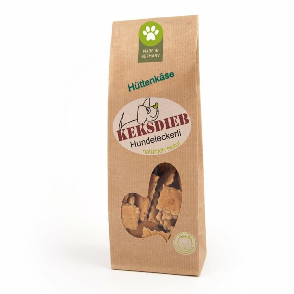 Keksdieb Hundekeks Hüttenkäse-Parmesan Ecken 3x100g