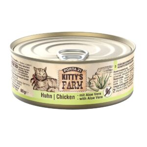 Kitty's Farm Huhn Aloe 6x80g