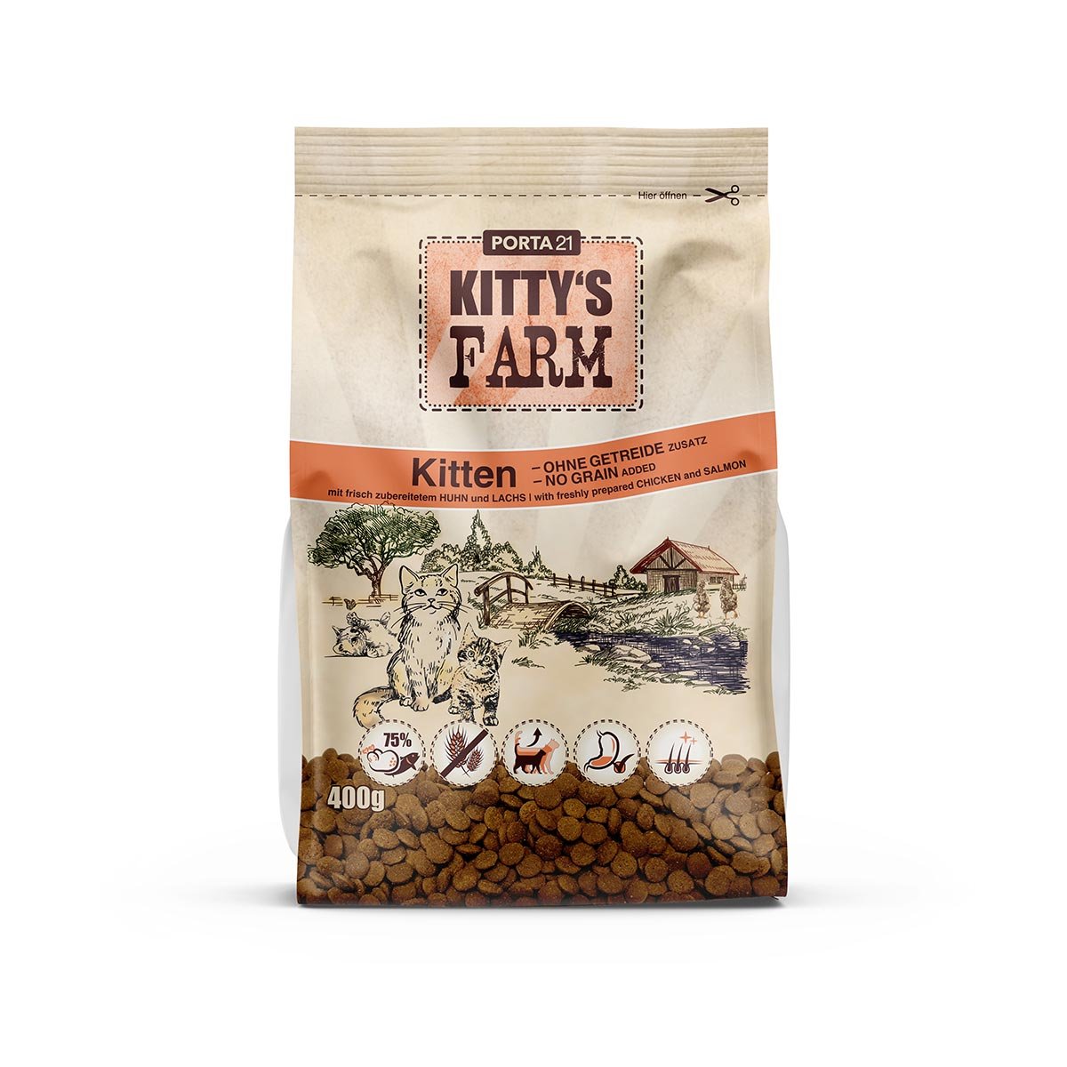 Kitty's Farm Kitten 5x400g