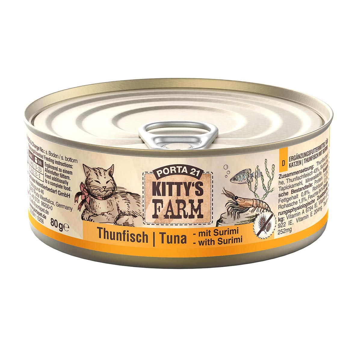 Kitty's Farm Thunfisch Surimi 6x80g