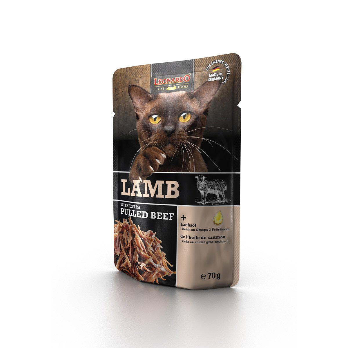 Leonardo Lamb + extra pulled Beef 16x70g