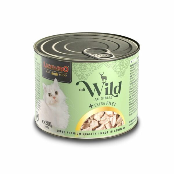 Leonardo mit Wild + extra Filet 6x200g