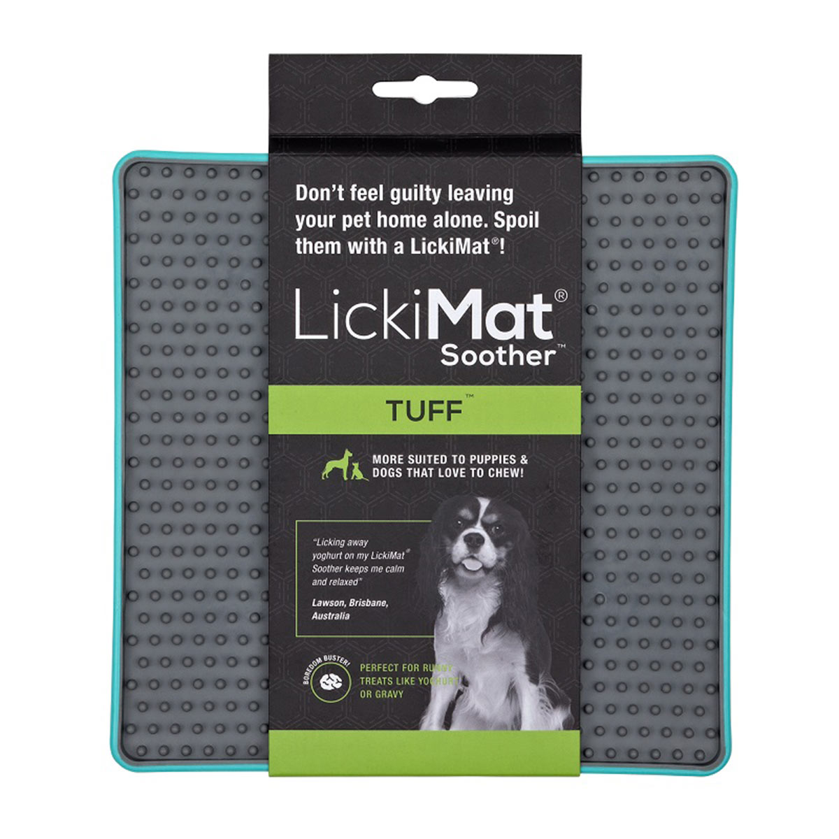 LickiMat Soother Tuff Leckmatte Türkis