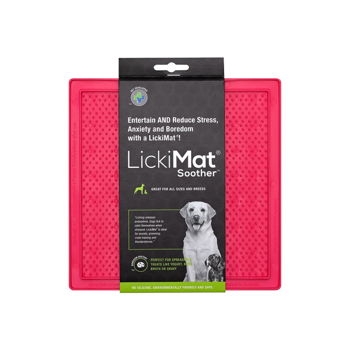 LickiMat Soother Leckmatte Pink