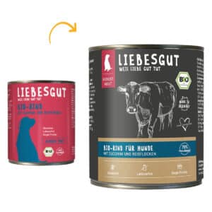 Liebesgut Biokost Adult Hund mit Rind