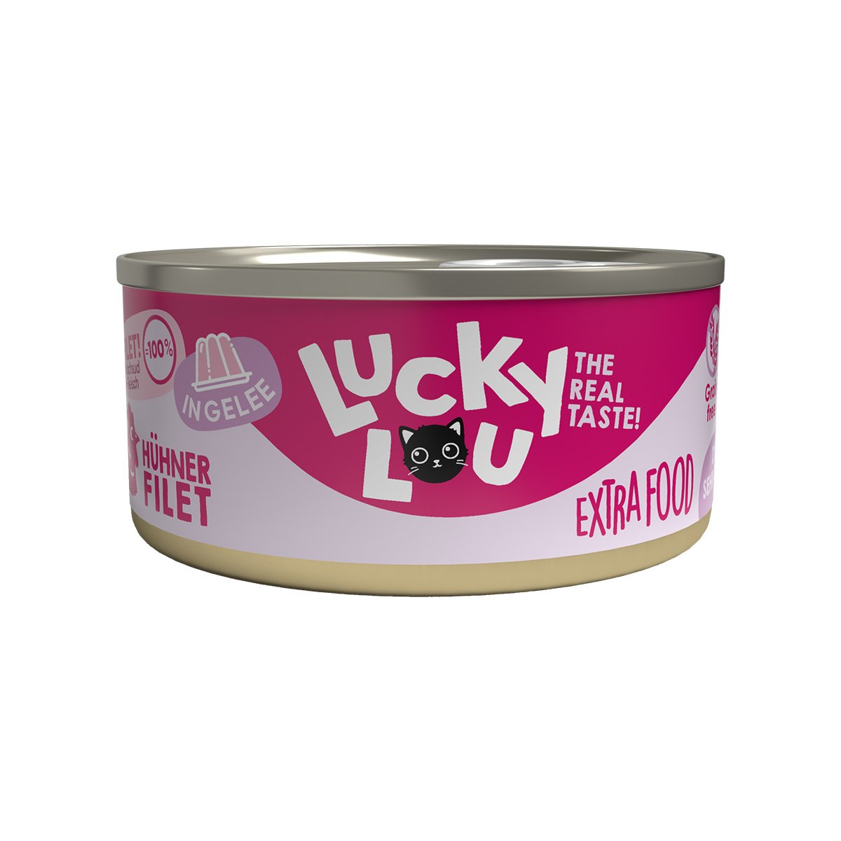Lucky Lou Extrafood Hühnerfilet in Gelee 18x70g