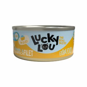 Lucky Lou Extrafood Hühner- & Thunfischfilet in Sud 18x70g