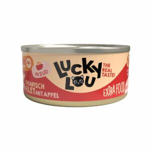 Lucky Lou Extrafood Thunfisch mit Apfel in Sud 18x70g