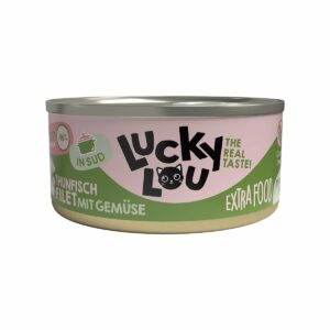 Lucky Lou Extrafood Thunfisch mit Gemüse in Sud 18x70g