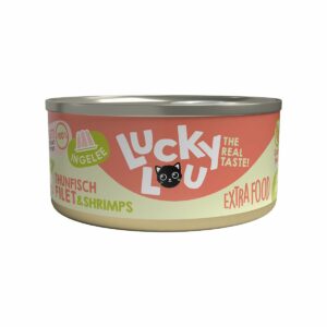 Lucky Lou Extrafood Thunfisch & Shrimps in Gelee 18x70g