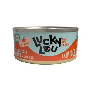 Lucky Lou Extrafood Thunfisch & Lachs in Sud 18x70g