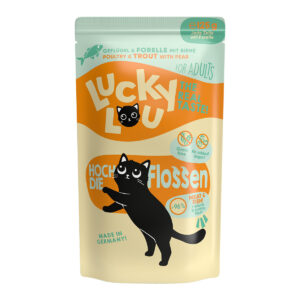 Lucky Lou Lifestage Adult Geflügel & Forelle 16x125g