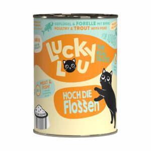Lucky Lou Lifestage Adult Geflügel & Forelle 24x400g