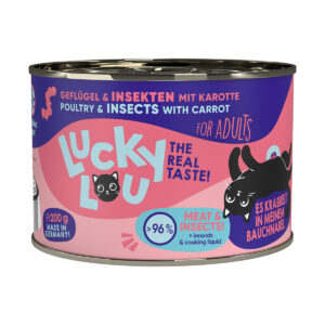 Lucky Lou Lifestage Adult Geflügel & Insekten 6x200g