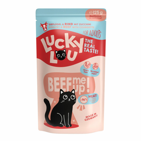 Lucky Lou Lifestage Adult Geflügel & Rind 16x125g