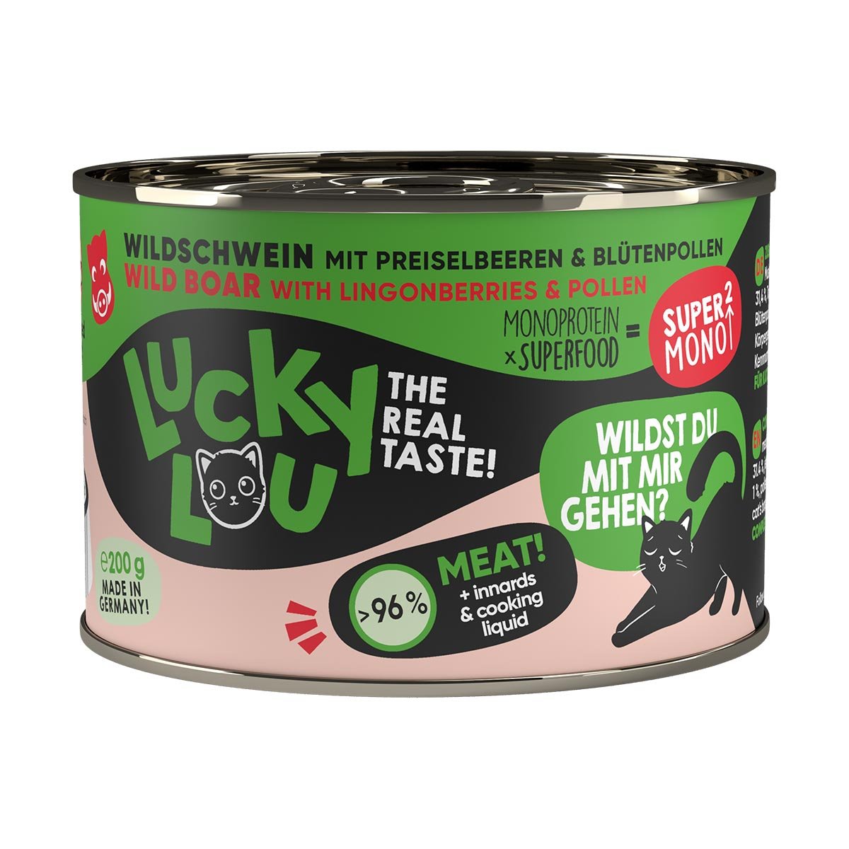 Lucky Lou SuperMono² Wildschwein 6x200g