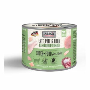 MAC's Cat Fleischmenü Ente Pute Huhn 6x200g