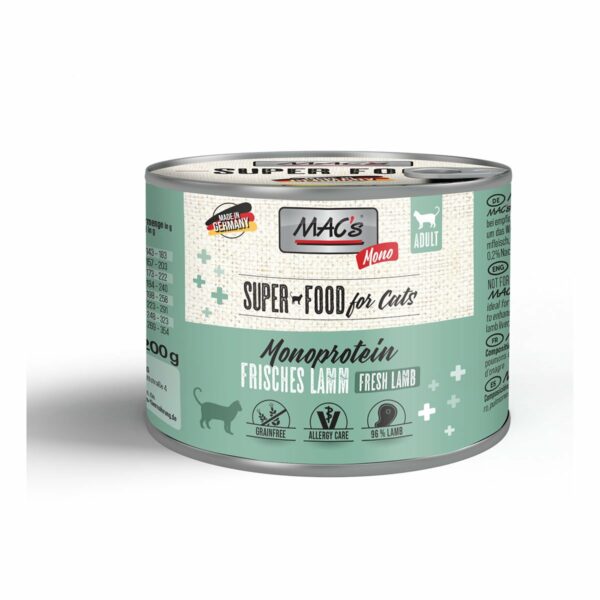 MAC's Cat Mono sensitive Lamm 12x200g