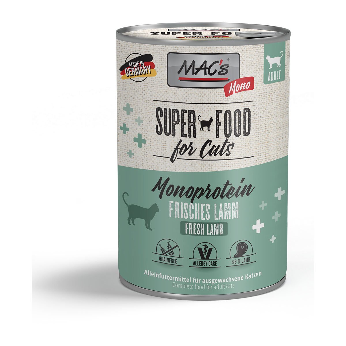 MAC's Cat Mono sensitive Lamm 12x400g