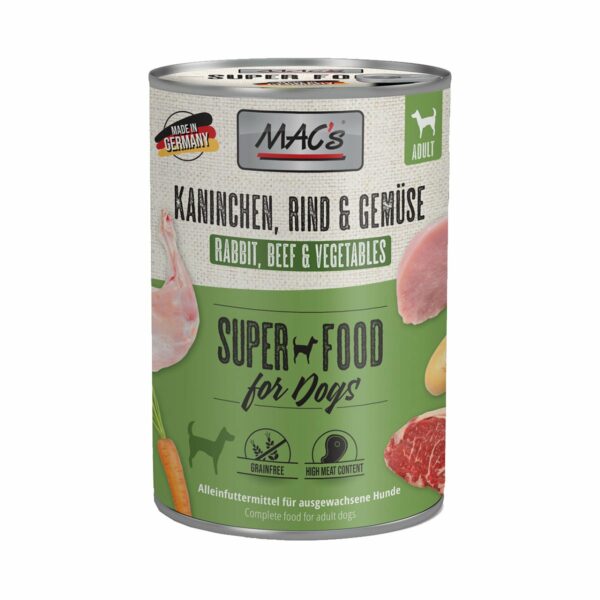 MAC's Dog Rind und Gemüse 12x400g