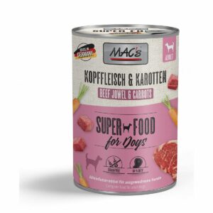 MAC's Dog Kopffleisch und Karotten 12x400g