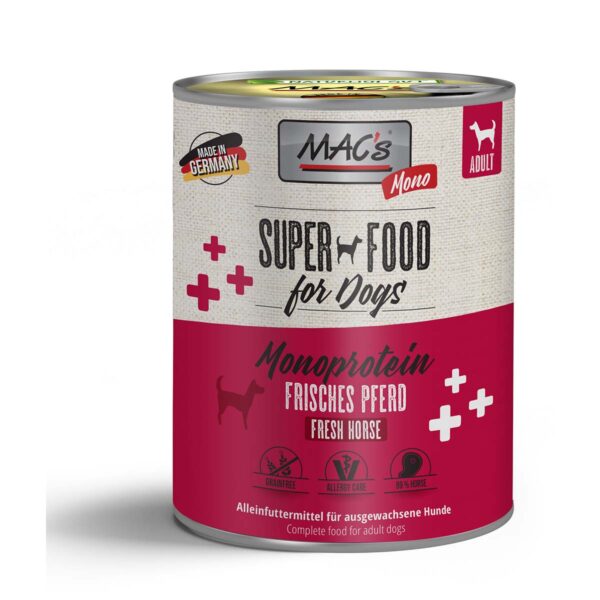 MAC's Dog Mono Pferd 6x800g