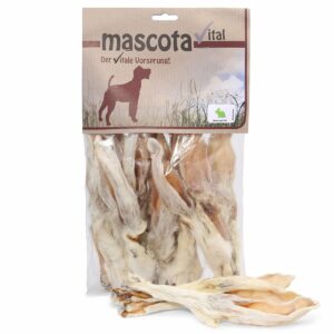 Mascota vital Kaninchenohren mit Fell 200g