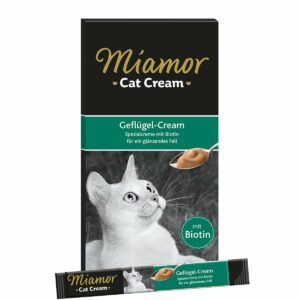 Miamor Cat Cream Geflügel-Cream 6x15g