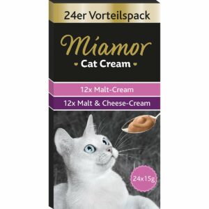 Miamor Cat Snack Cream Vorratspackung 24x15g
