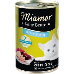 Miamor Feine Beute Kitten - Geflügel 12x400g