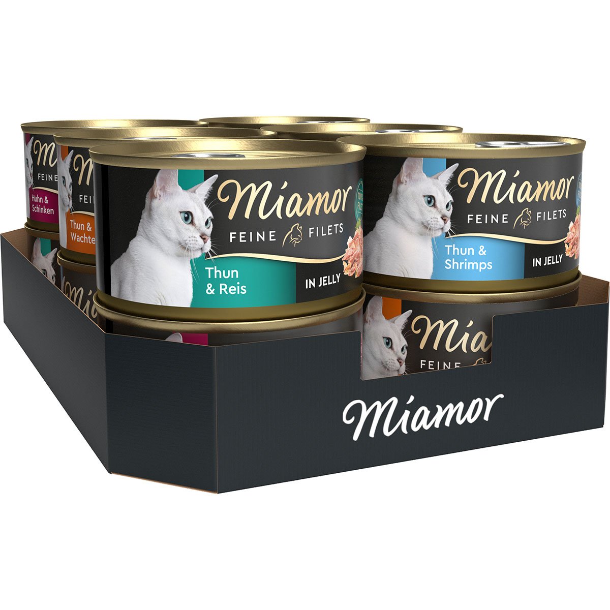 Miamor Feine Filets in Jelly Mixtray Dose 12x100g