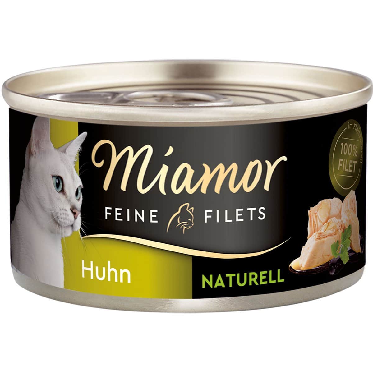 Miamor Feine Filets Naturelle Huhn Pur 80g Dose 48x80g