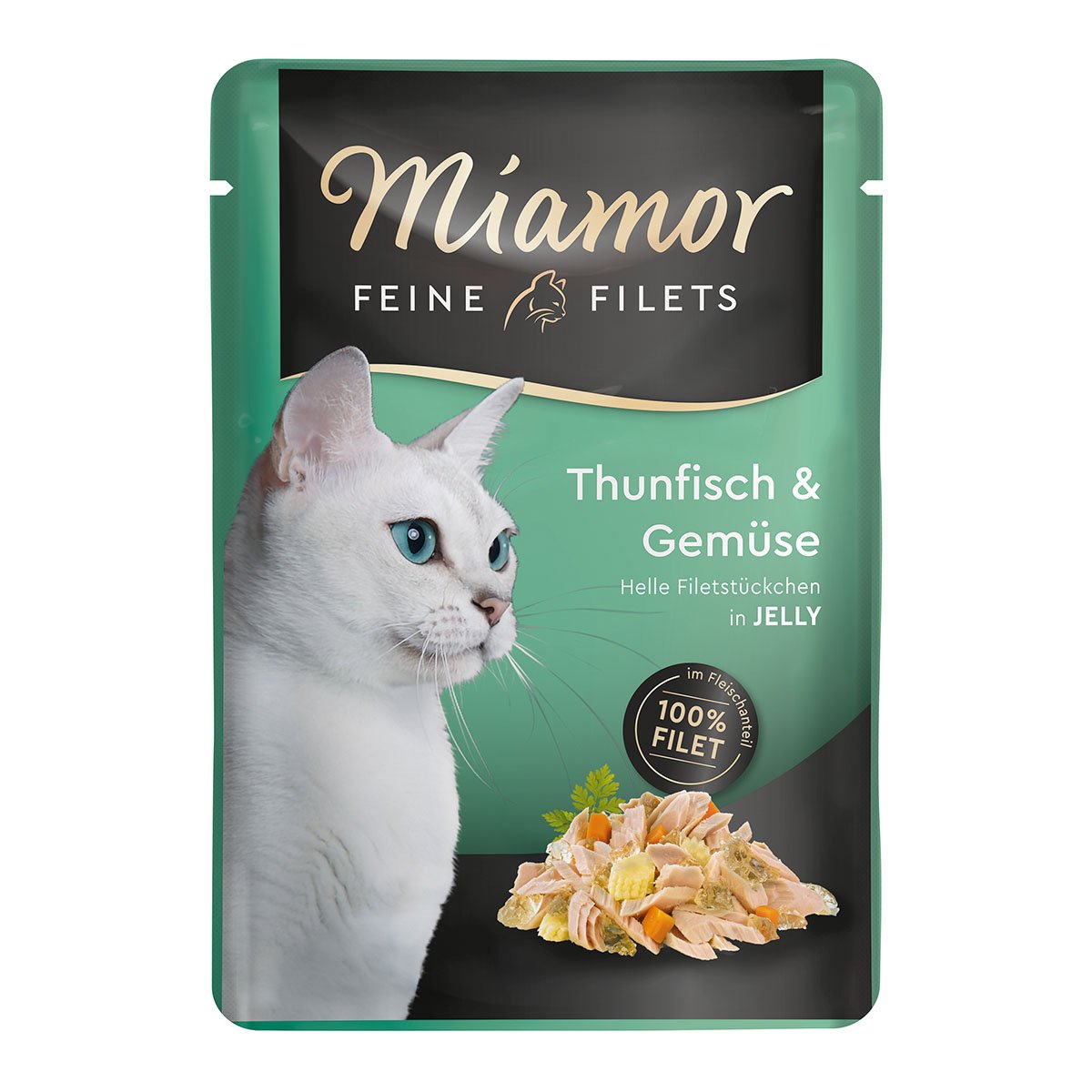 Miamor Feine Filets Thunfisch und Gemüse im Frischebeutel 24x100g