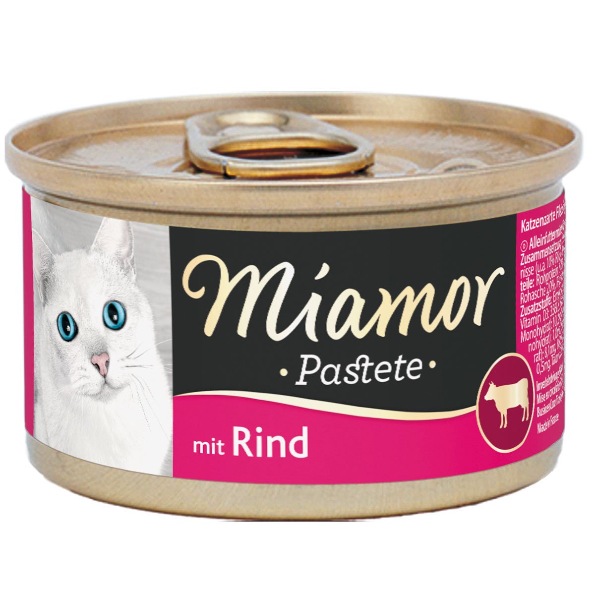 Miamor Pastete mit Rind 24x85g