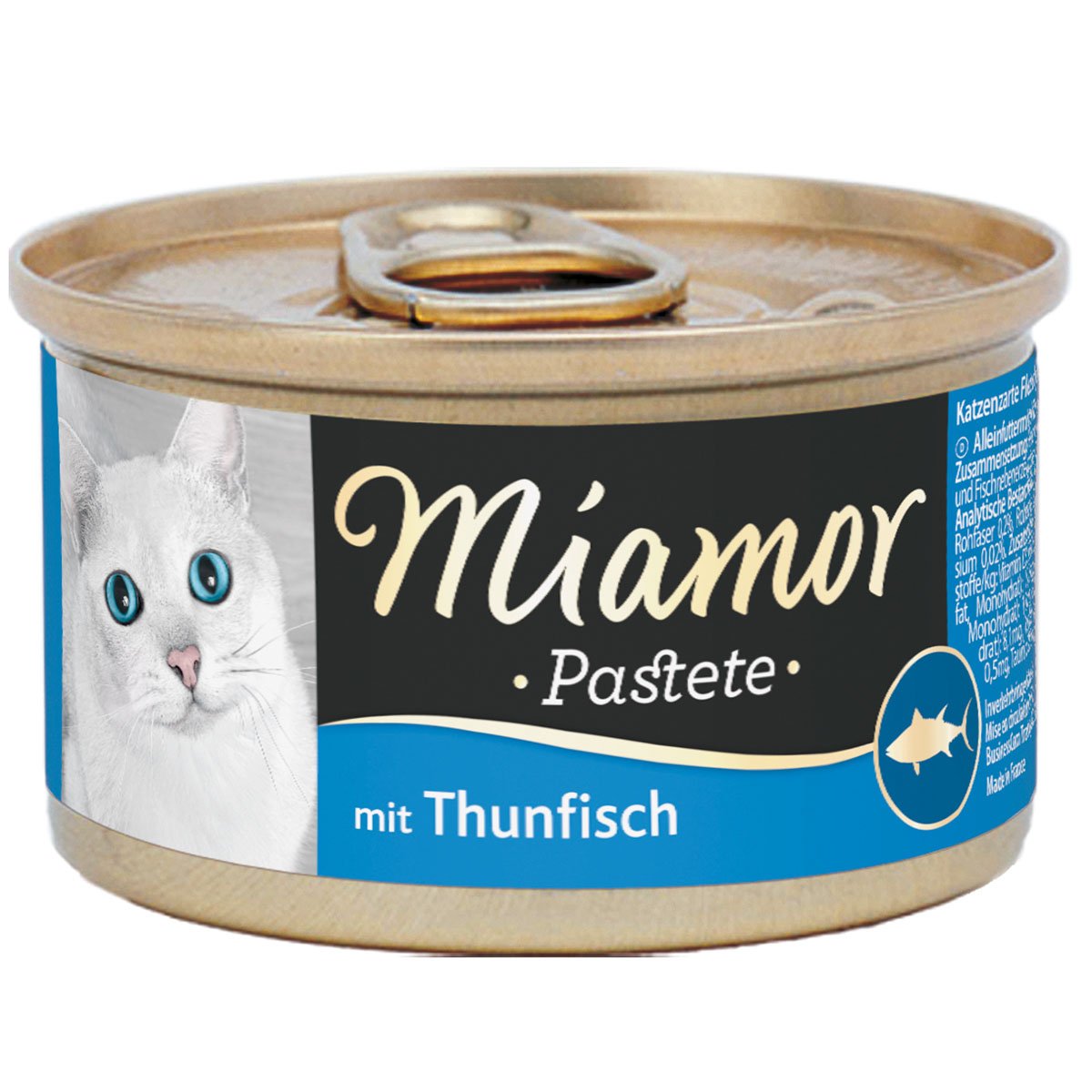 Miamor zarte Fleischpastete mit Thunfisch 12x85g