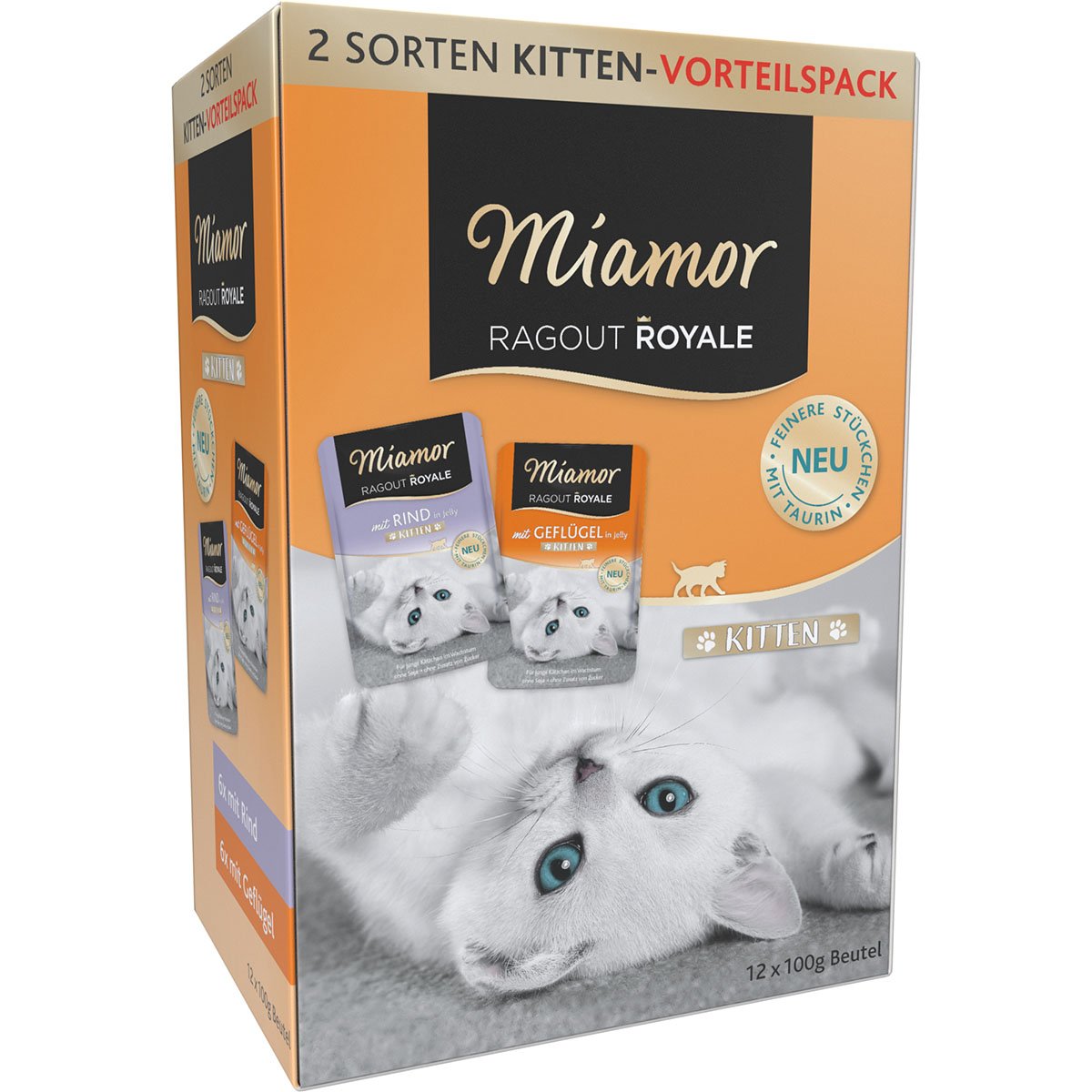 Miamor Ragout Royale in Jelly Multibox Kitten 12x100g