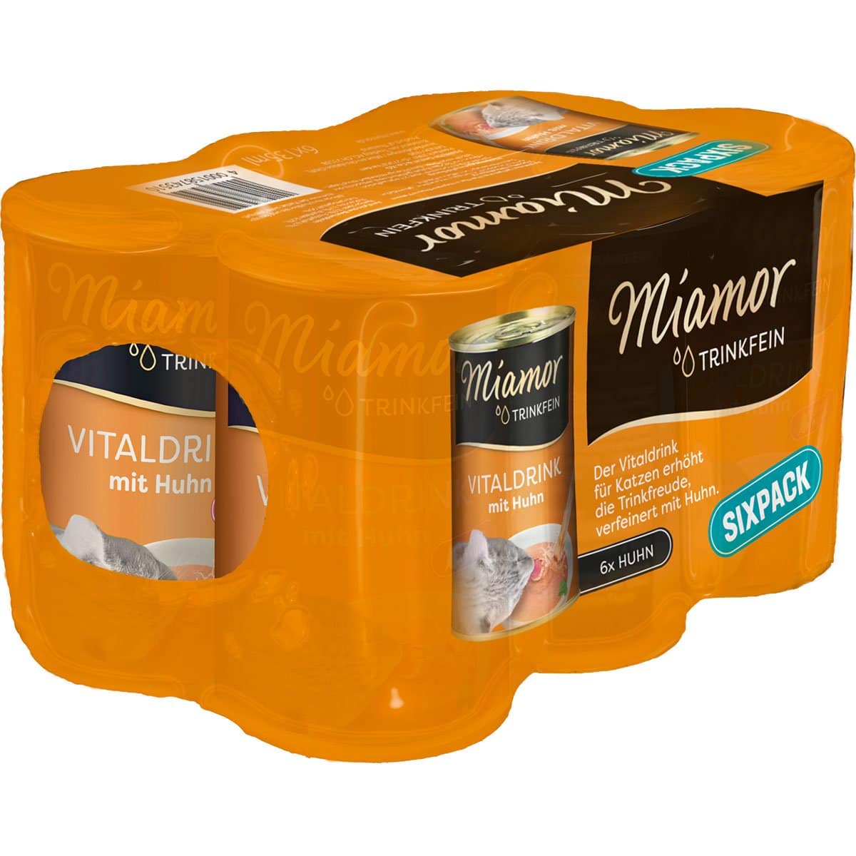 Miamor Trinkfein - Vitaldrink mit Huhn Sixpack 24x135ml