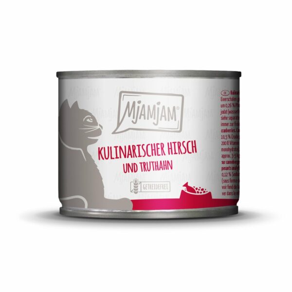 MjAMjAM kulinarischer Hirsch und Truthahn 24x200g