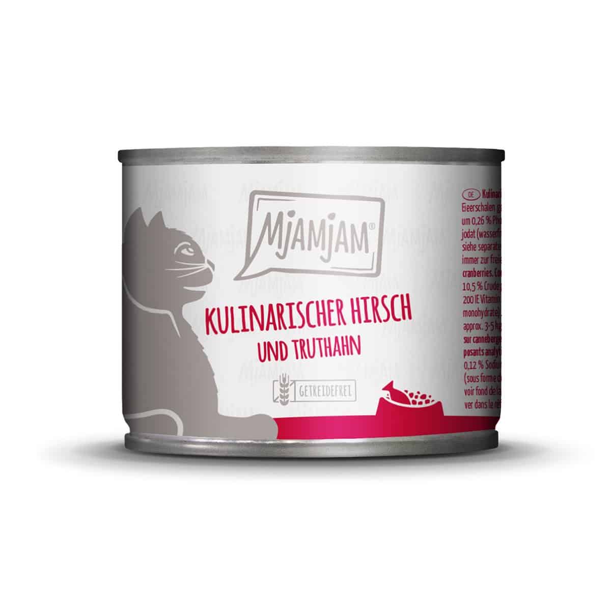 MjAMjAM kulinarischer Hirsch und Truthahn 6x200g