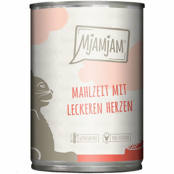 MjAMjAM Mahlzeit mit leckeren Herzen 24x400g