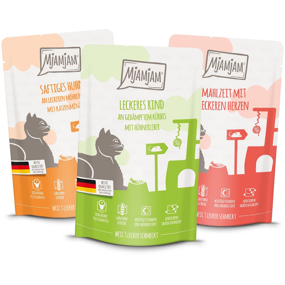 MjAMjAM Quetschie Mixpaket I Huhn